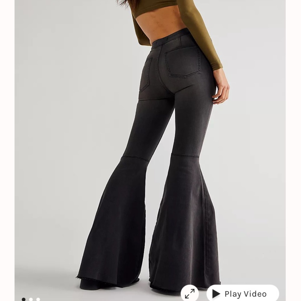 Free People Just Float On Flare Jeans